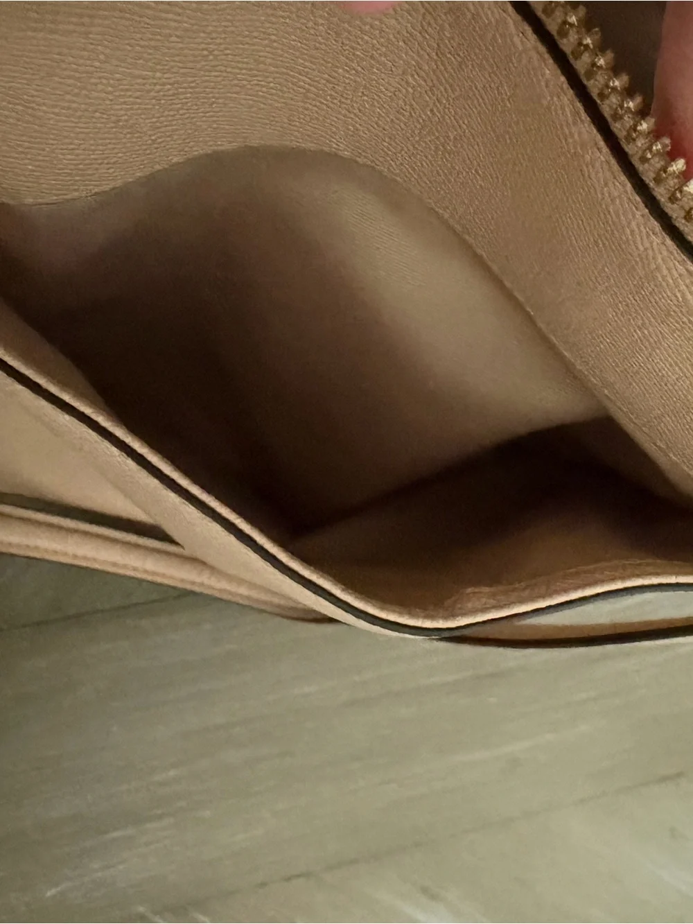 Coach Pebbled Leather Tote in Blush Pink